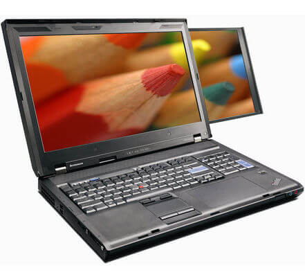 Чистка от пыли и замена термопасты ноутбука Lenovo ThinkPad W701ds